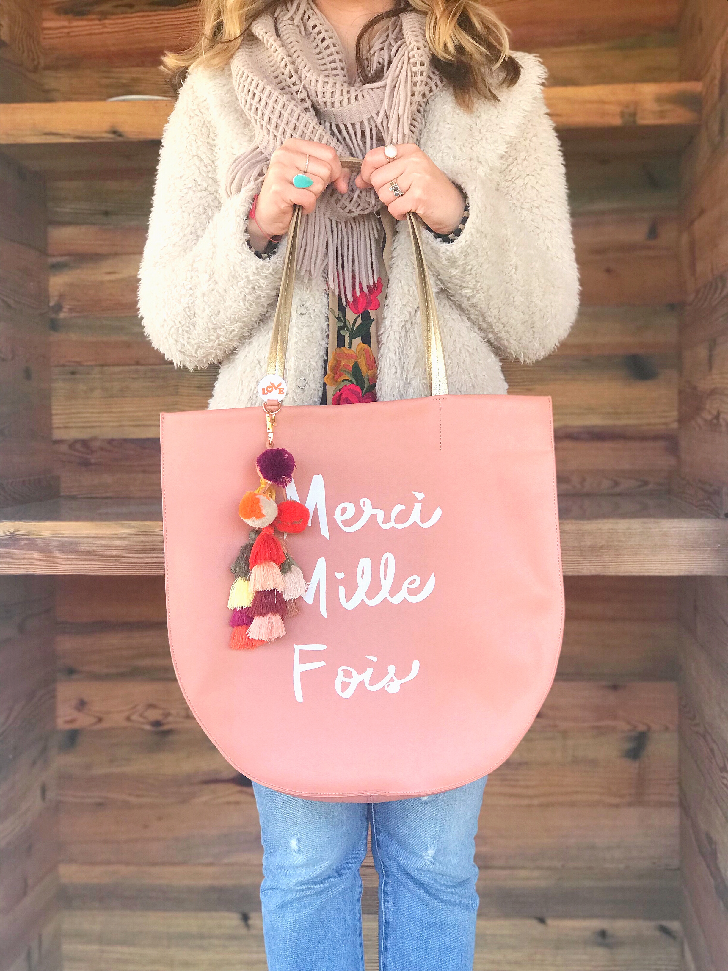 Fresh Favorites | Merci Mille Fois Tote Bag