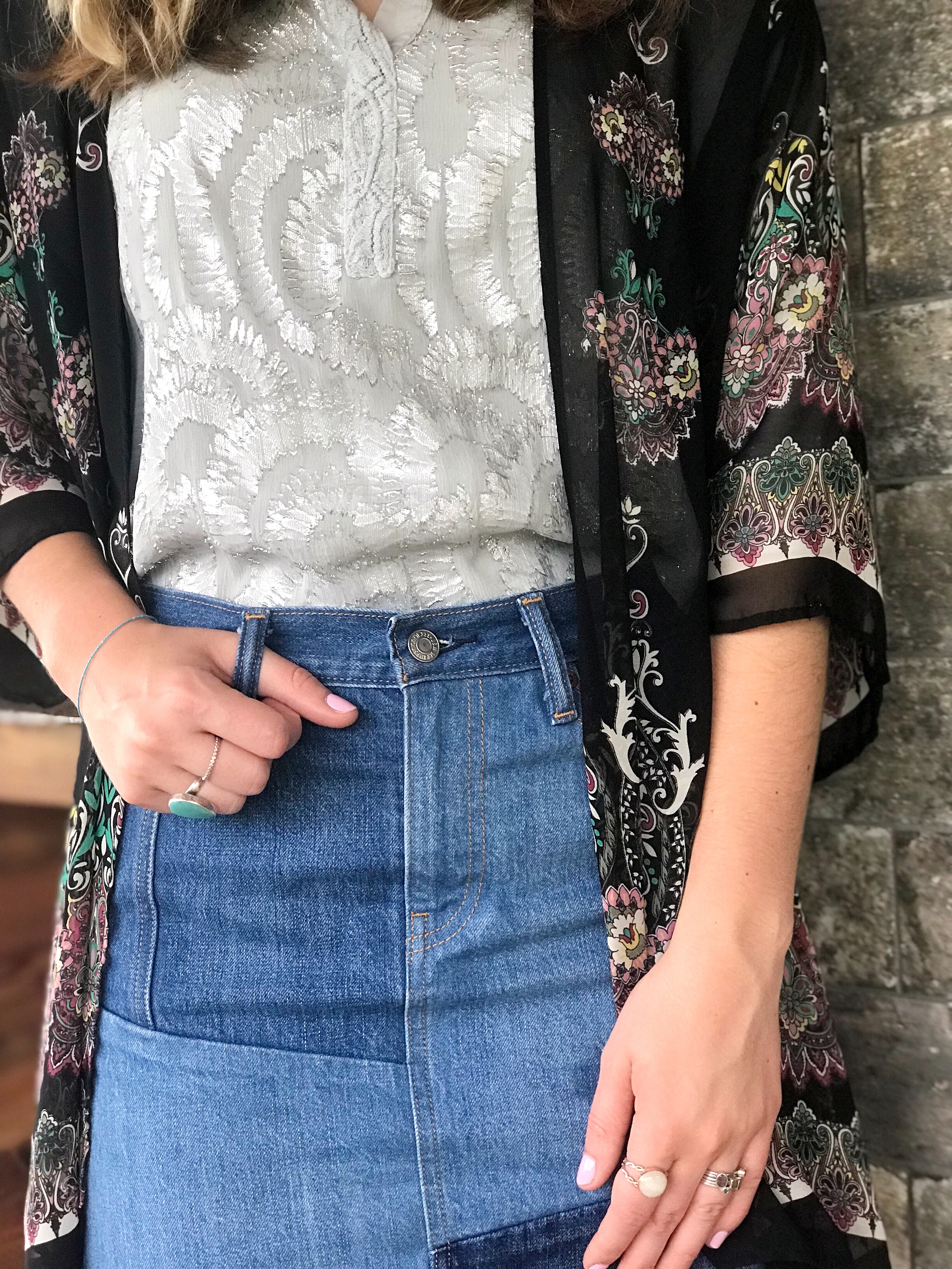 Elevated Styling + Denim Skirts