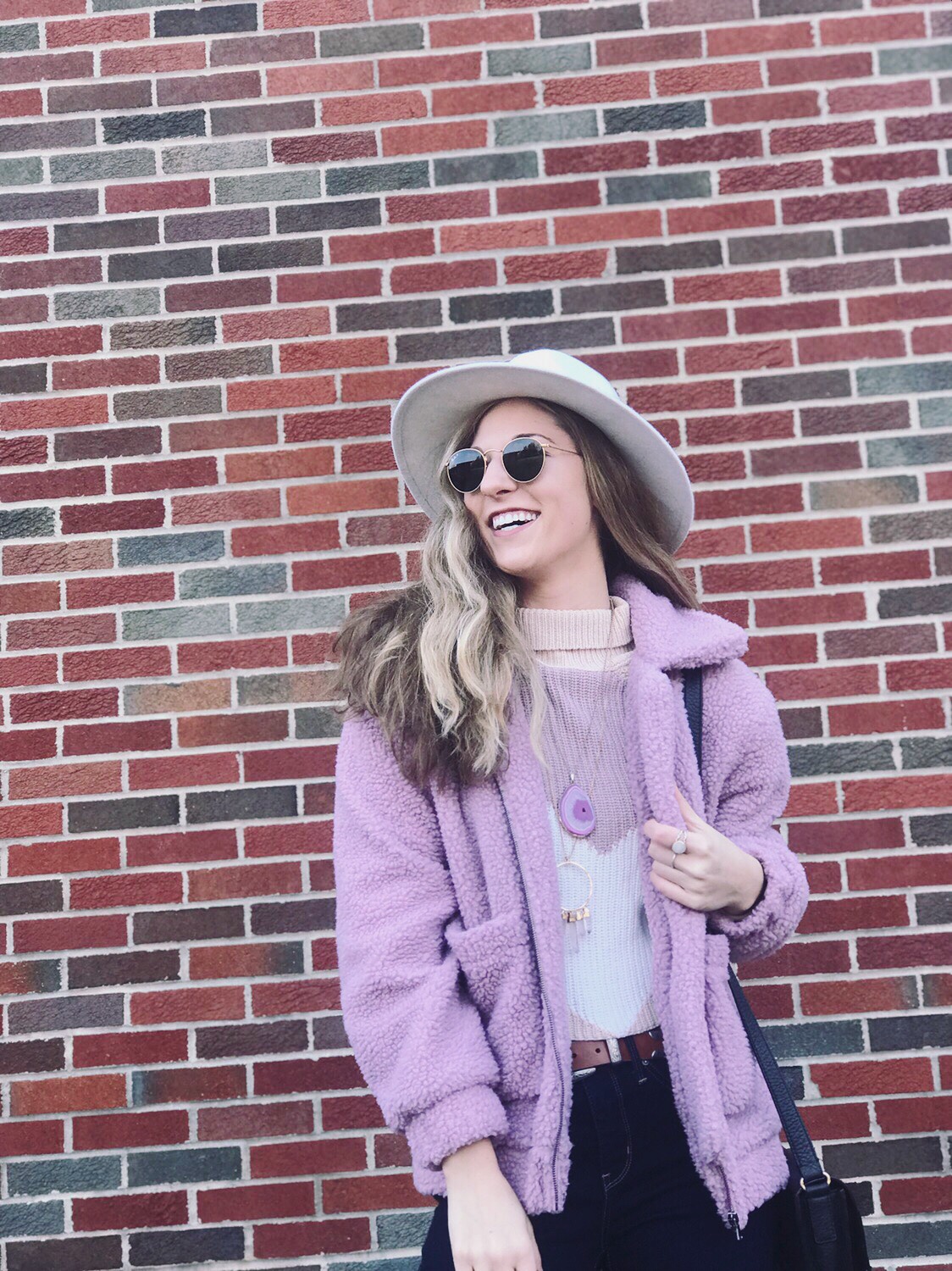 Pink Teddy Coat For The Win