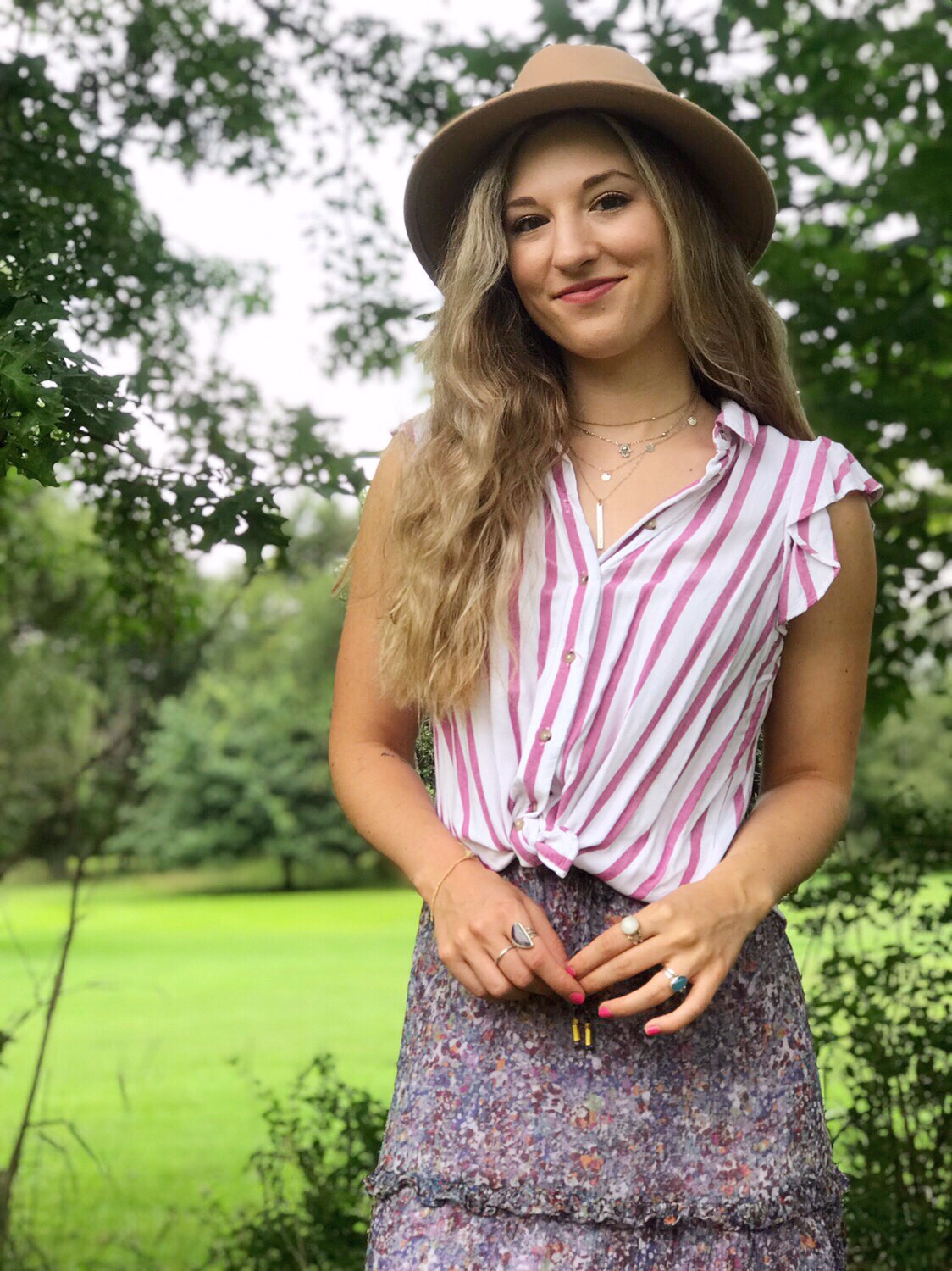 What To Wear With Vertical Stripes