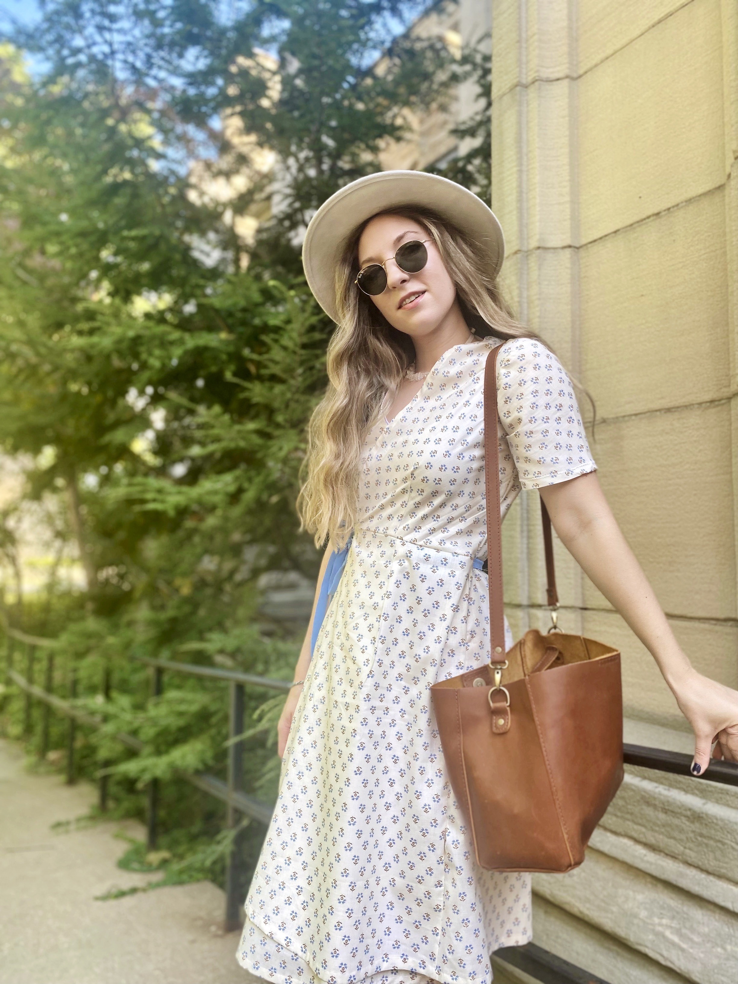 My Favorite DIY Wrap Dress for Fall